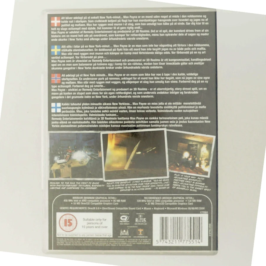 Max Payne PC spil