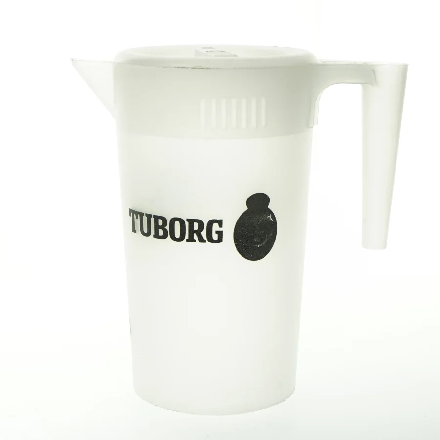 Tuborg plastik kande fra Tuborg (str. 23 cm)