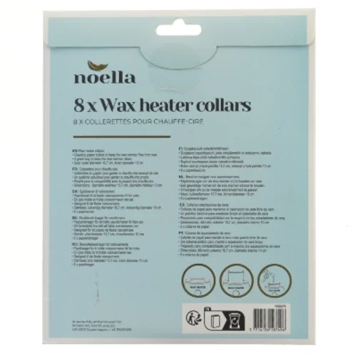 Noella voksvarmerkraver, pakke med 8 fra Noella (str. 22x18 cm)