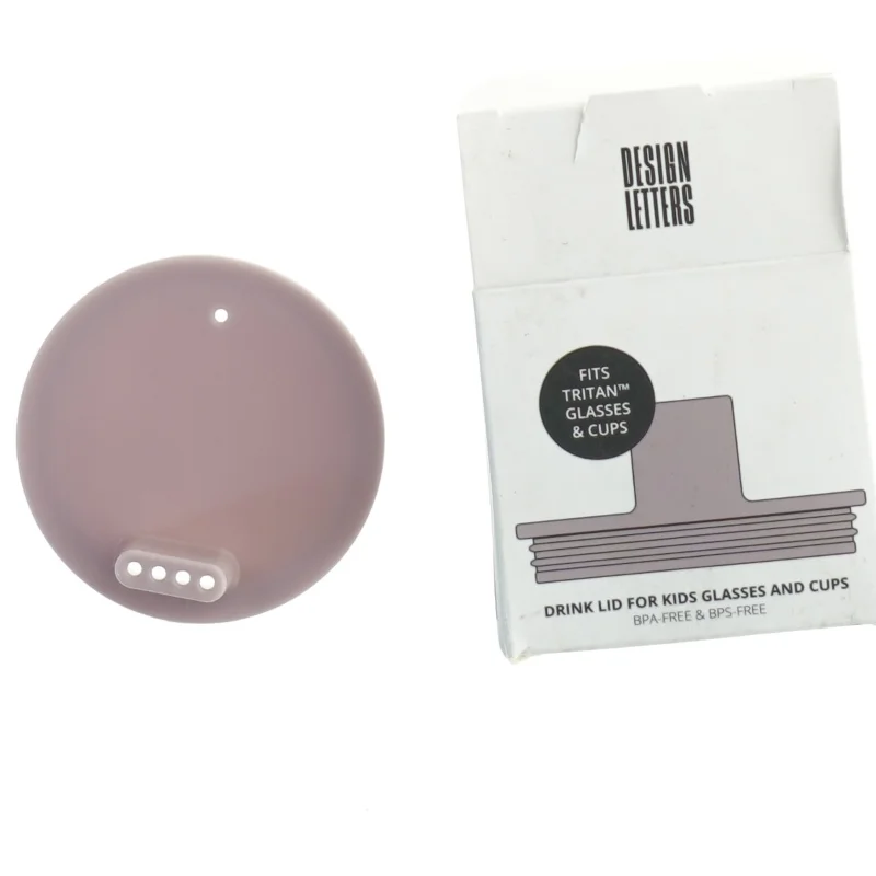 Drikkelåg til børnekopper fra Design Letters (str. Ø 7 cm)