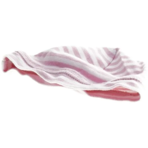 H&M lyserød og hvid stribet babyhue fra H&M (str. 56)