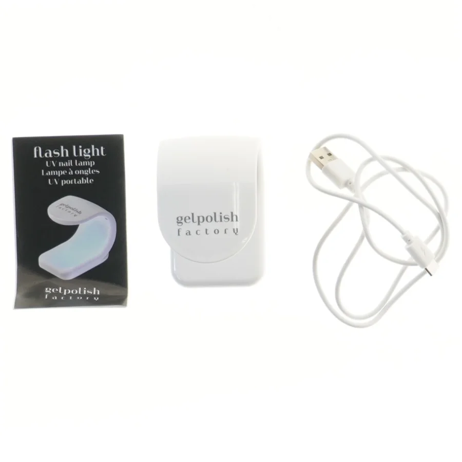 Gelpolish Factory UV lampe til negle fra gelpolish factory (str. 8x7 cm)