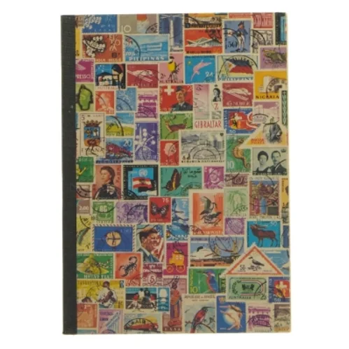 Frimærkealbum (str. 19x13,5 cm)