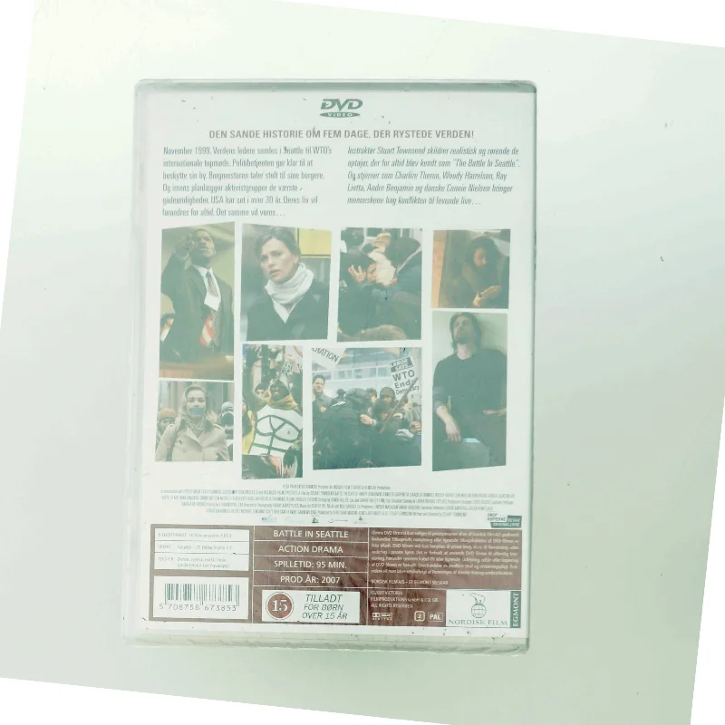 Battle in Seattle (2007) [DVD] med Charlize Theron (DVD)