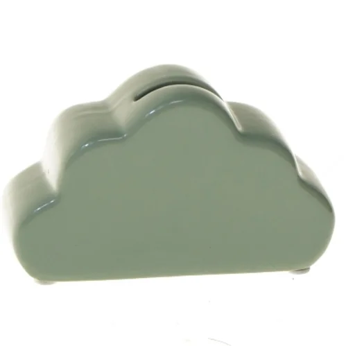 Sky-formet sparegris (str. 13x8x5 cm)