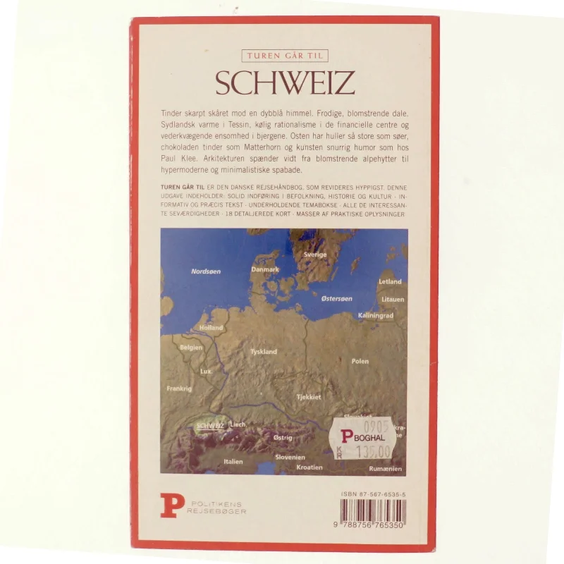 Turen går til Schweiz (Bog)