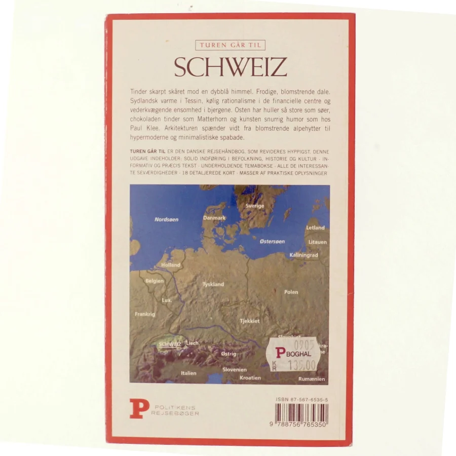 Turen går til Schweiz (Bog)