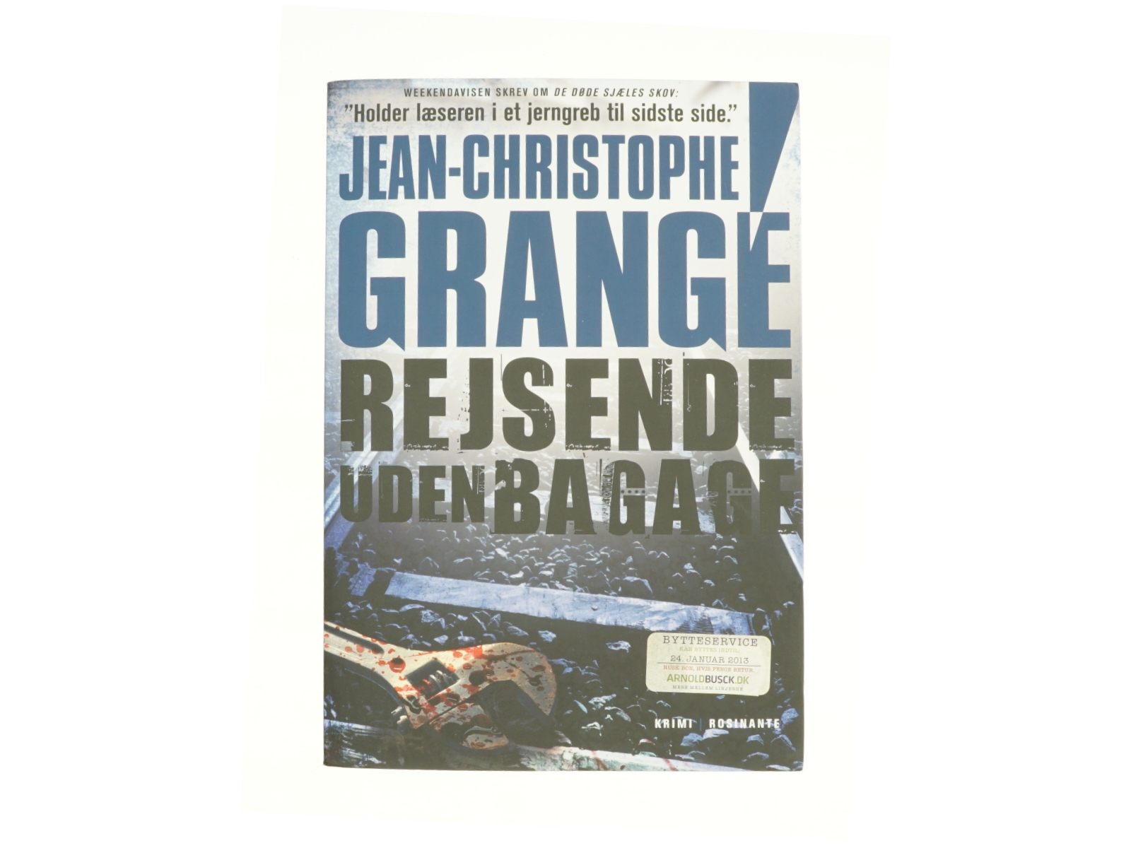 Rejsende uden bagage af Jean-Christophe Grangé (Bog)