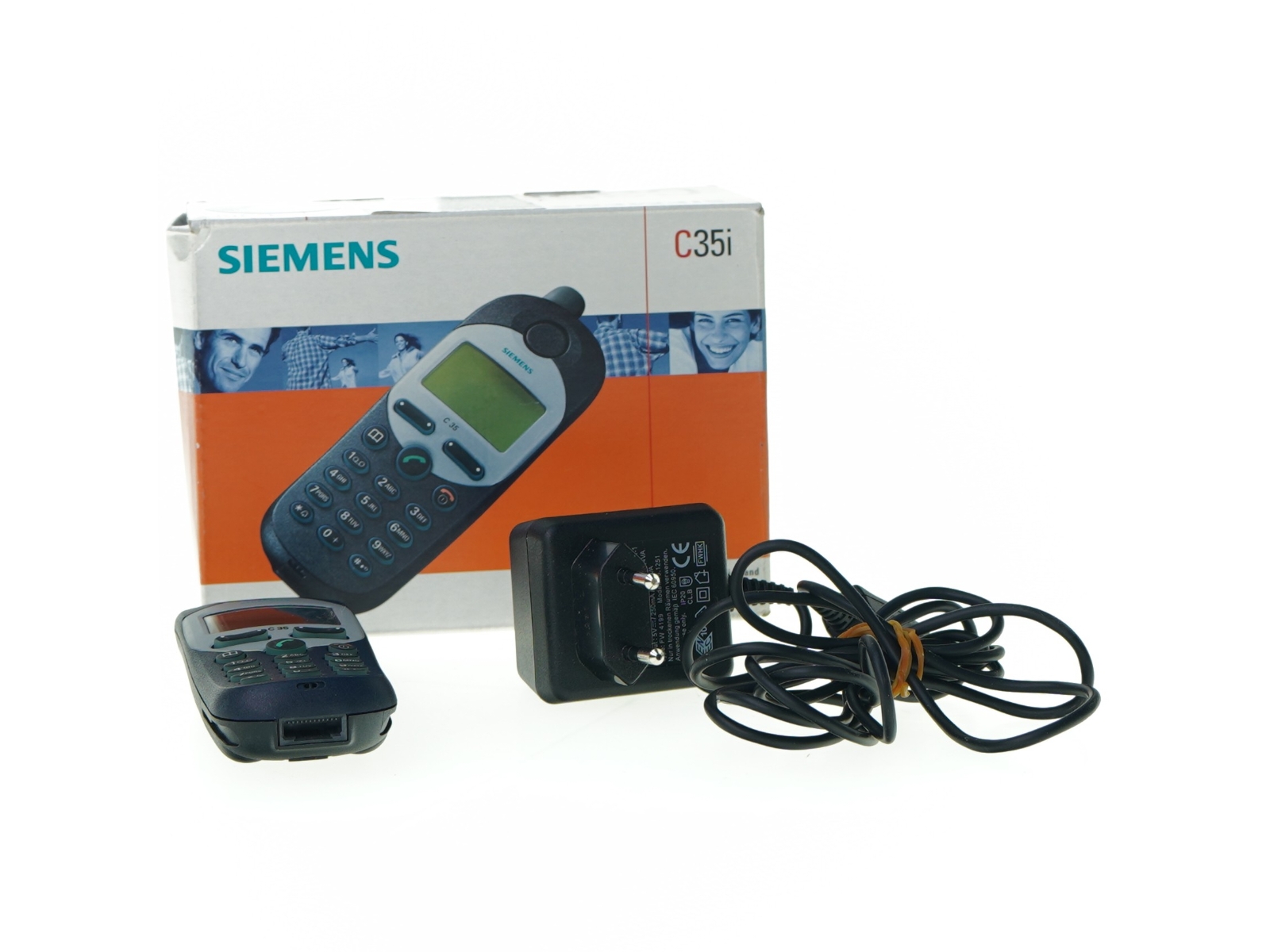 Siemens c 35 i mobiltelefon (str. 14 cm)