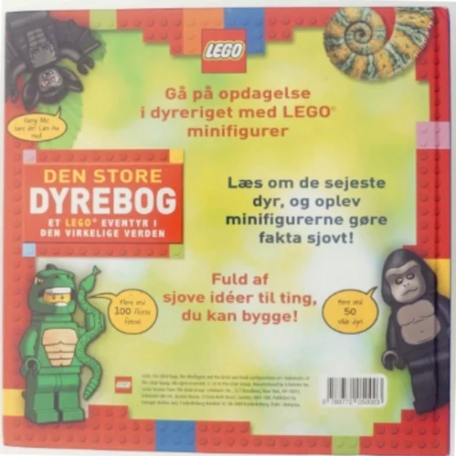Den store dyrebog : et Lego eventyr i den virkelige verden (Bog)
