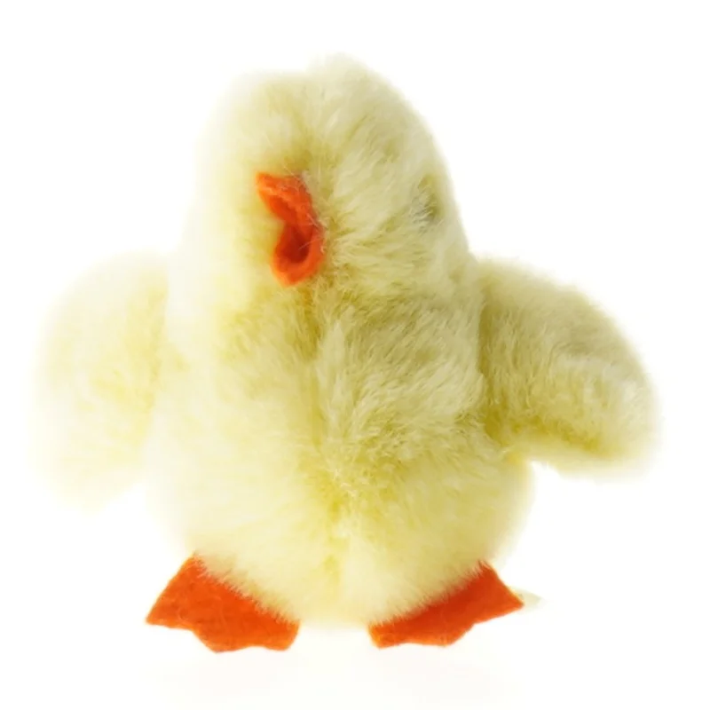 Gul påskekylling af plys fra Hostazym (str. 10 cm)