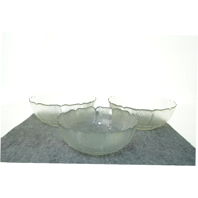 Glasskåle (str. 23 cm 26 cm 26 x 9 cm)