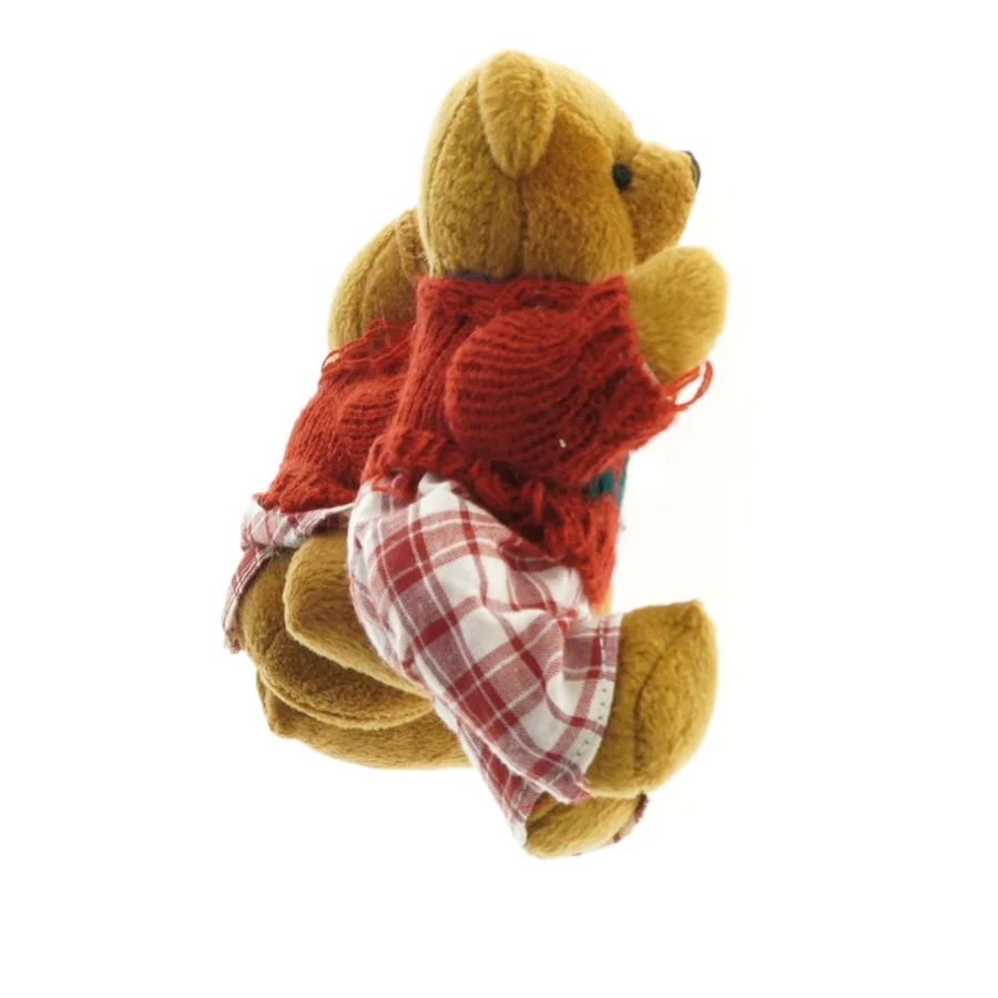 Tøjdyr, bjørne med tøj (str. 19 cm x. 12 cm)