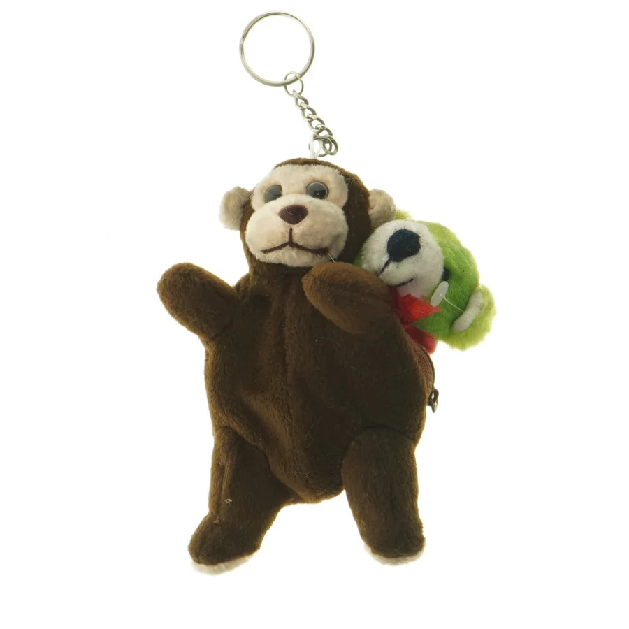 Nøglering med bamse fra Una Form (str. 14,5 cm)
