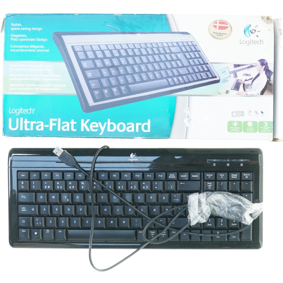 Tastatur fra Logitech (str. 40 x 15)