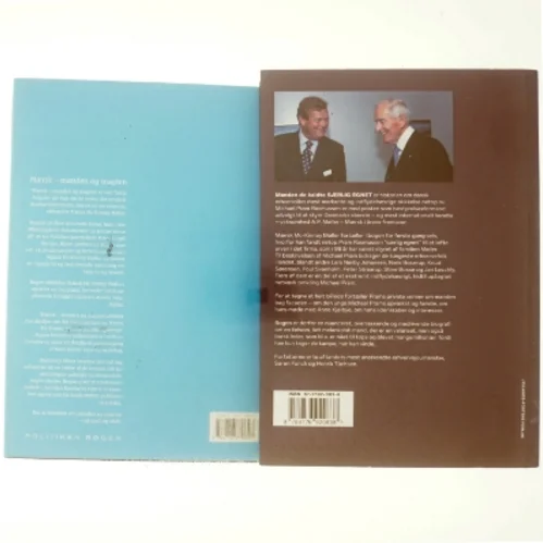 2 bøger fra Mærsk omhandlende Dynastiet Mærsk og Særlig Egnet 