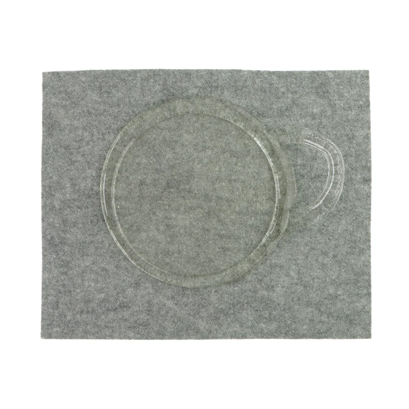 Glasfad med håndtag