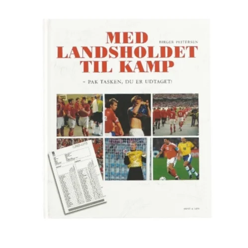 Med landsholdet til kamp af Birger Peitersen (bog)