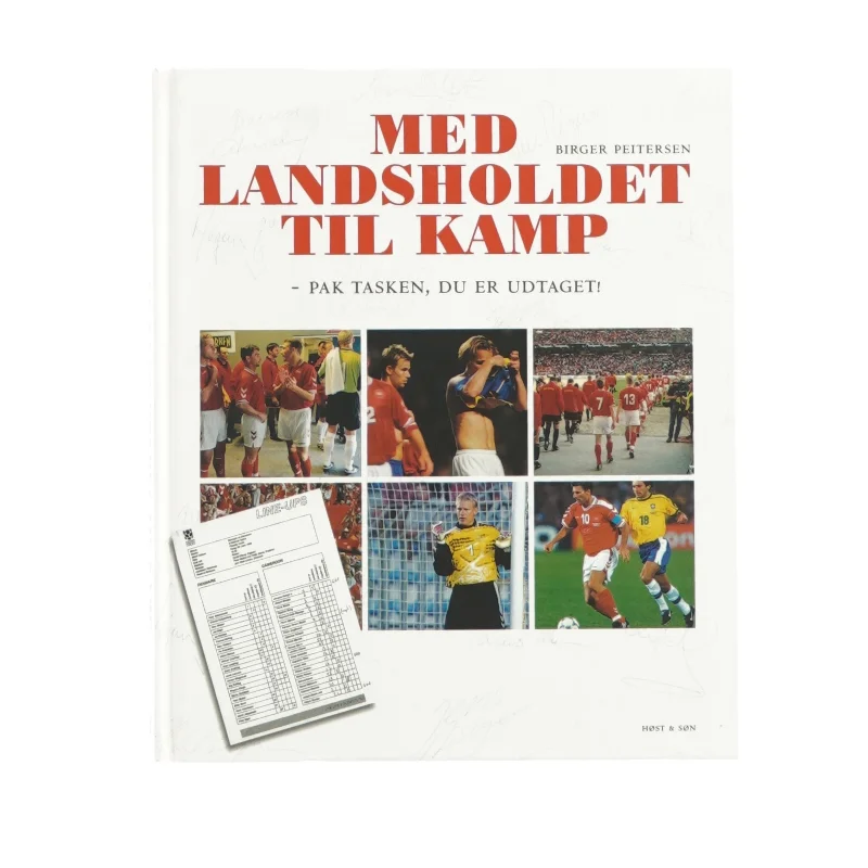 Med landsholdet til kamp af Birger Peitersen (bog)