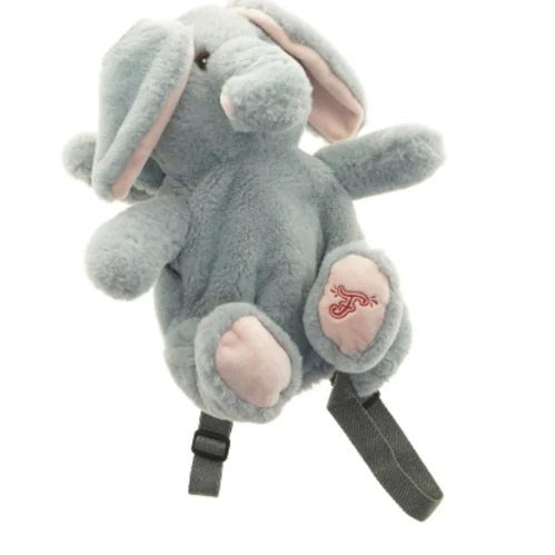 Plys rygsæk (str. 38 x 20 cm)