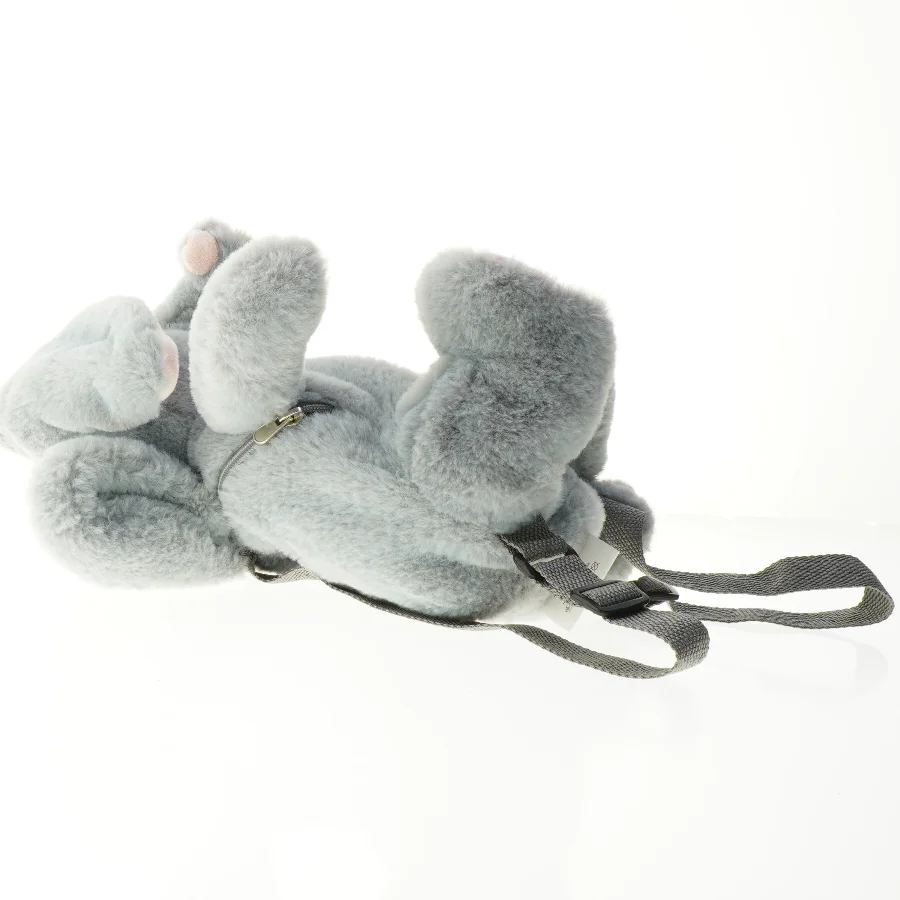 Plys rygsæk (str. 38 x 20 cm)