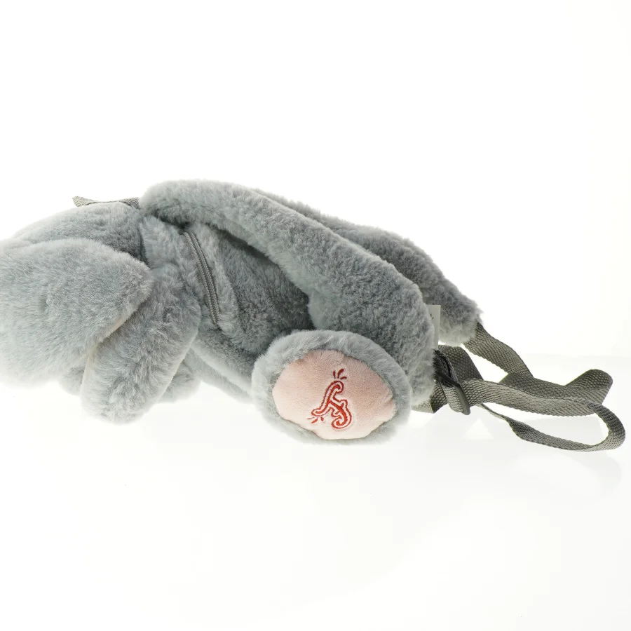 Plys rygsæk (str. 38 x 20 cm)