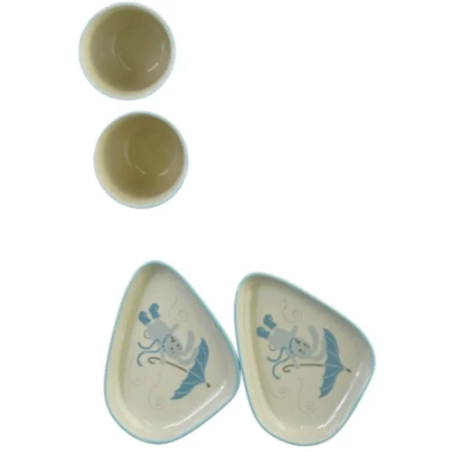 Børn: Kopper og tallerkener til børn fra Bloomingville (str. 14 x 10 cm 7 cm)