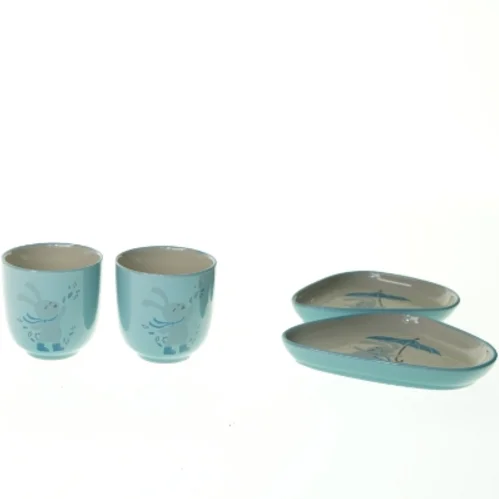 Børn: Kopper og tallerkener til børn fra Bloomingville (str. 14 x 10 cm 7 cm)