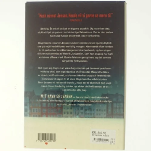 Mit navn er Jensen af Heidi Amsinck (Bog)