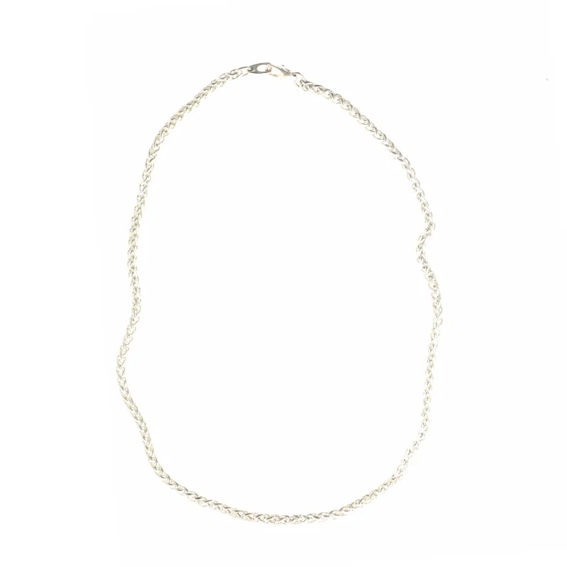 Sølv halskæde (str. 50 cm)