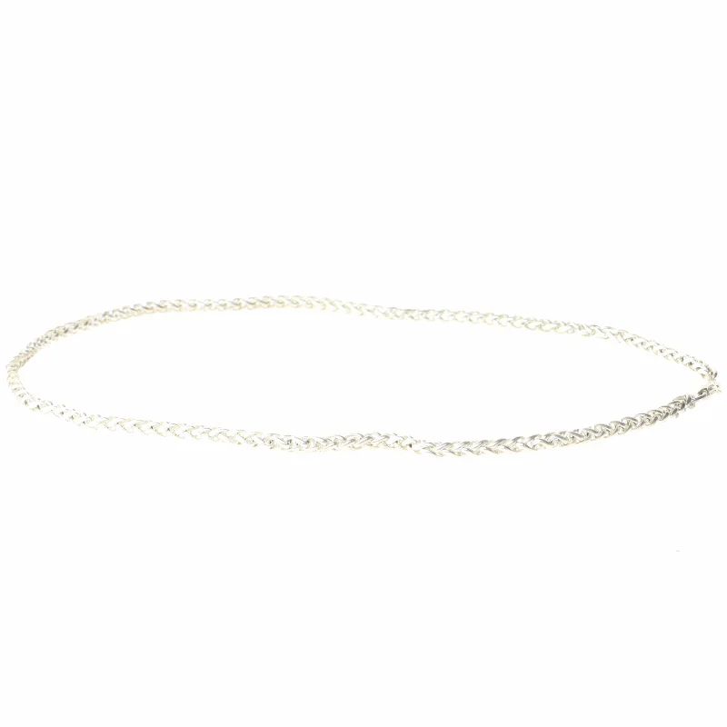 Sølv halskæde (str. 50 cm)