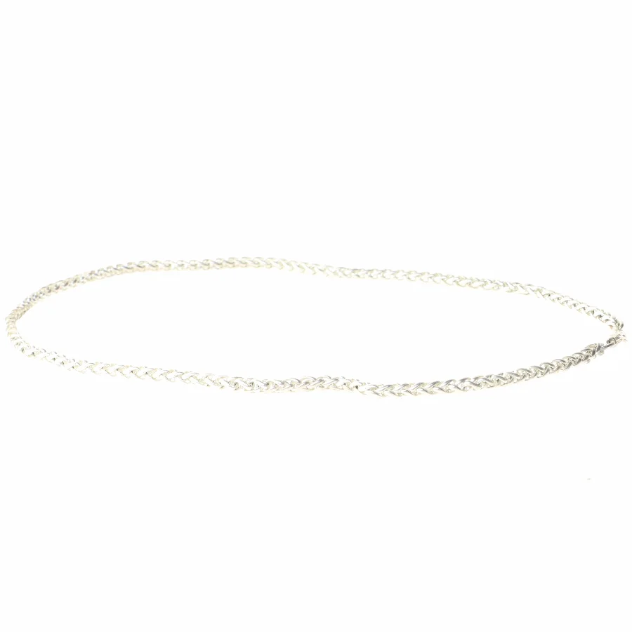 Sølv halskæde (str. 50 cm)