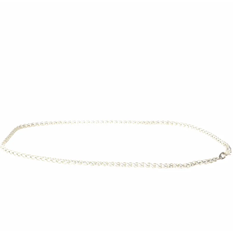 Sølv halskæde (str. 50 cm)