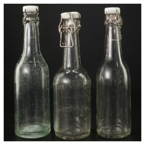 Glasflasker med patentlukning (str. 21-22 cm)