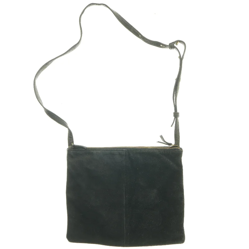 Sort skuldertaske (str. 32x27 cm)