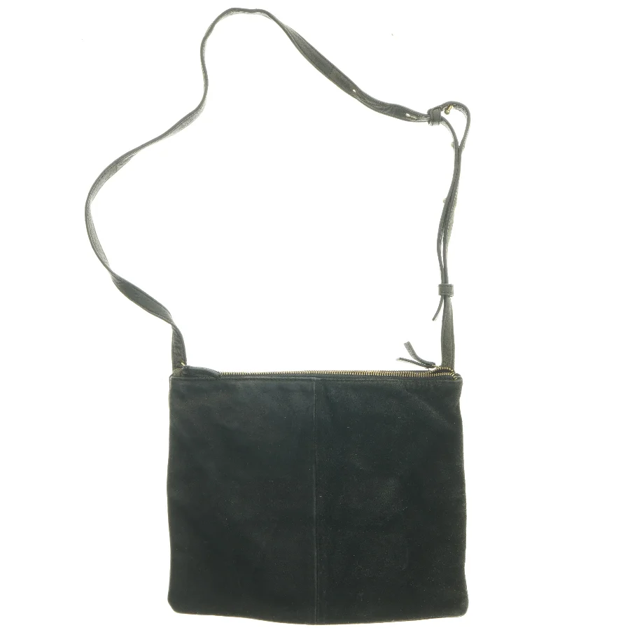 Sort skuldertaske (str. 32x27 cm)