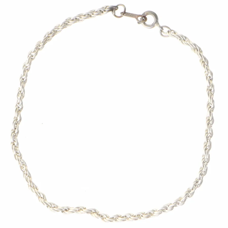 Sølvarmbånd (str. 22 cm)