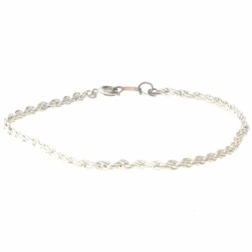 Sølvarmbånd (str. 22 cm)