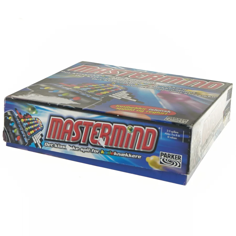 Mastermind brætspil fra Parker (str. 27x27 cm)