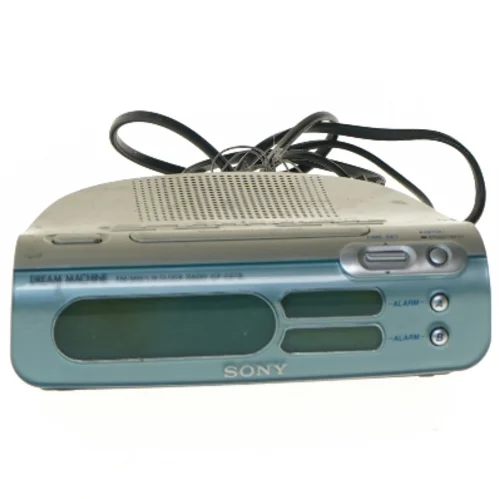 Sony FM AM clock radio fra Sony (str. 17x14 cm)