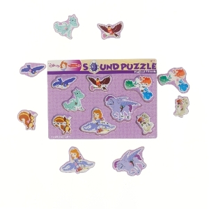Disney lydpuslespil med magiske venner fra Disney (str. 29,5x21,5 cm)