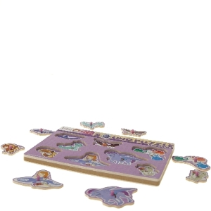 Disney lydpuslespil med magiske venner fra Disney (str. 29,5x21,5 cm)