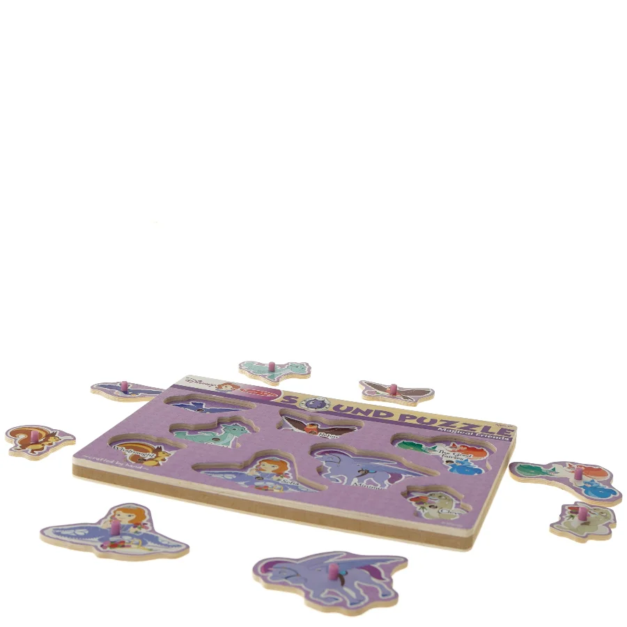 Disney lydpuslespil med magiske venner fra Disney (str. 29,5x21,5 cm)