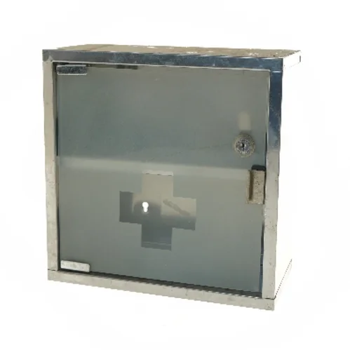 Førstehjælpsskab i metal (str. 30x15x29,5 cm)