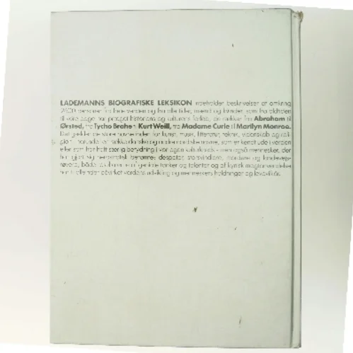 Lademanns Biografiske Leksikon (Bog)
