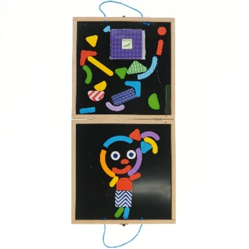 Djeco magnetisk byggebræt fra Djeco (str. 30x30 cm)
