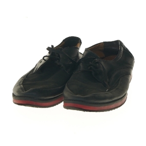 Sort herresko med rød sål, str. 44 fra De Costa (str. 44 )
