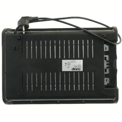 Elektrisk bordgrill fra Coop (str. 6x22x37 cm)