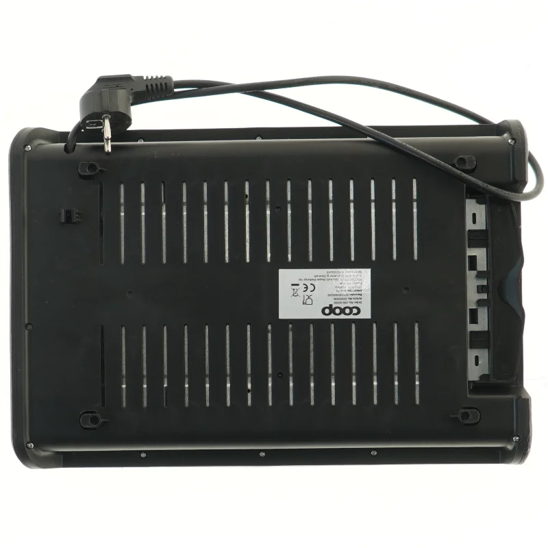 Elektrisk bordgrill fra Coop (str. 6x22x37 cm)