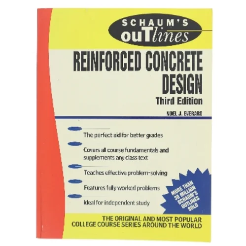 Schaum's outline of theory and problems of reinforced concrete design af Noel J. Everard (Bog)